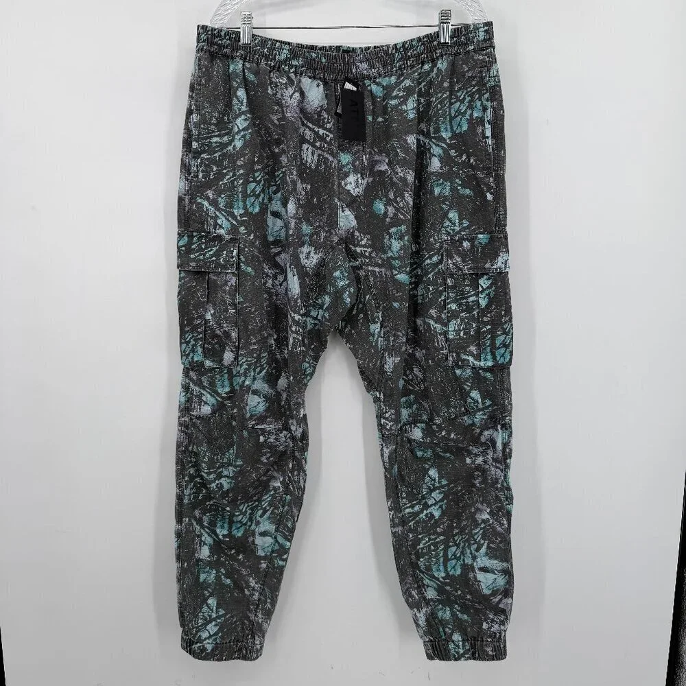 ATM Anthony Thomas Melillo Camo Cargo Jogger Pants Designer Mens XXL NWT